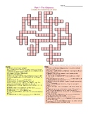 The Odyssey- Part 1 and 2- Crossword Puzzles