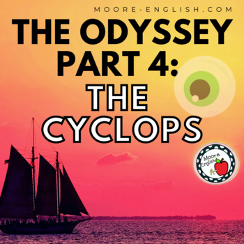 Preview of The Odyssey Part 4: Cyclops / Fillable .PDF + Google Slides 