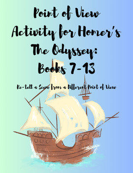 Preview of The Odyssey: Point of View Re-Telling for Books 7-12