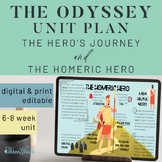 The Odyssey Unit Plan: Hero’s Journey & Homeric Hero - Dif