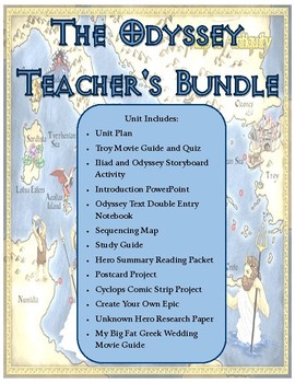 Preview of The Odyssey Unit Plan - Teacher's Bundle