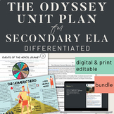 The Odyssey Unit Plan for Middle and High School with Intr