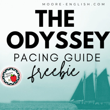 Preview of The Odyssey Unit Planner / Pacing Guide (Free 6-8 Week Unit Plan!)