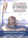 The Odyssey - Wanderings of Odysseus Mid/Final Book Test &
