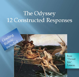 The Odyssey:Writing Prompts Constructed Response CCSS Digi