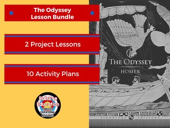 Preview of The Odyssey by Homer: Projects Bundle