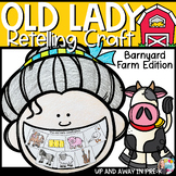 The Old Lady Retelling Craft - Cow Barnyard Farm - Book Buddy