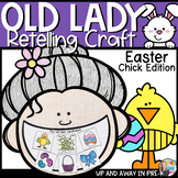 The Old Lady Retelling Craft - Easter Chick - Book Buddy
