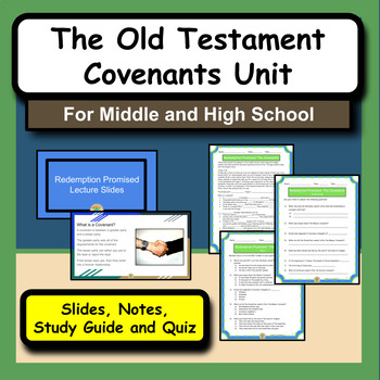 Preview of The Old Testament Covenants Unit for Bible or Sunday School Class