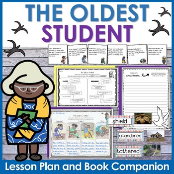 Preview of The Oldest Student Lesson Plan and Book Companion