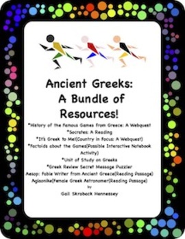Preview of Ancient Greeks! A BUNDLE of RESOURCES
