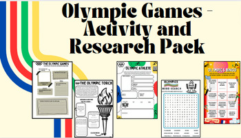 Preview of The Olympic Games - Paris 2024 - Research and Activity Pack