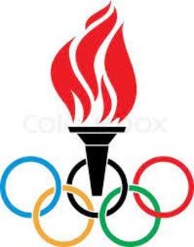 olympic torches drawings