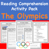 The Olympics Reading Comprehension Activity Pack