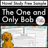 The One and Only Bob Novel Study FREE Sample | Worksheets 