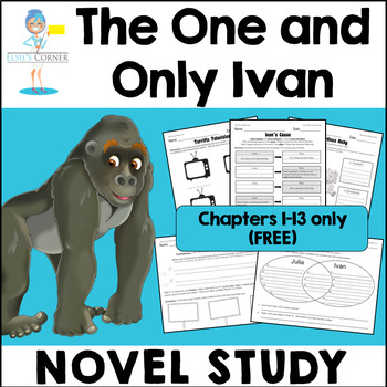 Preview of The One and Only Ivan - Novel Study FREEBIE