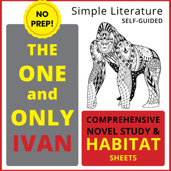 Preview of The One and Only Ivan Comprehensive Novel Study - SimpleLit