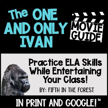 Preview of The One and Only Ivan MOVIE GUIDE book vs movie