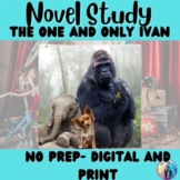 The One and Only Ivan- Novel Study - Activity Book and Dig