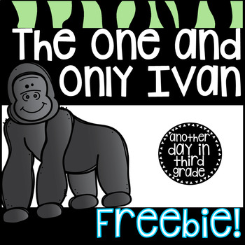 Preview of The One and Only Ivan Novel Study Preview FREEBIE