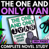 The One and Only Ivan Novel Study Unit | Comprehension Questions - Activities
