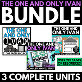 The One and Only Ivan Novel Study Unit Bundle - Comprehens