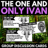 The One and Only Ivan Novel Study Unit - Group Discussion 