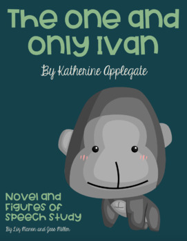 Preview of The One and Only Ivan Novel and Figures of Speech Study