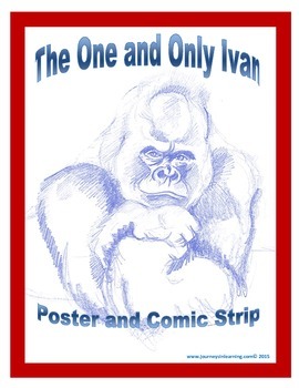 Preview of The One and Only Ivan Poster and Comic Strip