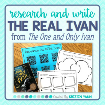 Preview of The One and Only Ivan: Research and Write (After Reading)