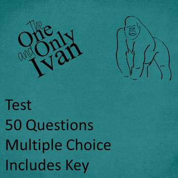 Preview of The One and Only Ivan Test - Editable!