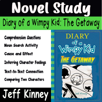 diary of a wimpy kid the getaway book report