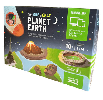 Preview of The One and Only Planet Earth - An Educational Board Game with A Digital App.