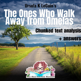 The Ones Who Walk Away From Omelas LeGuin chunked text ana