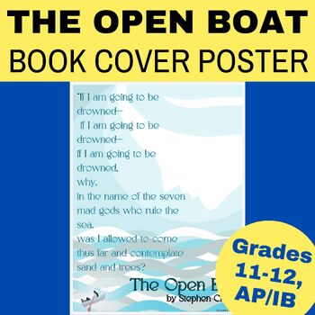 Preview of The Open Boat Book Cover Poster