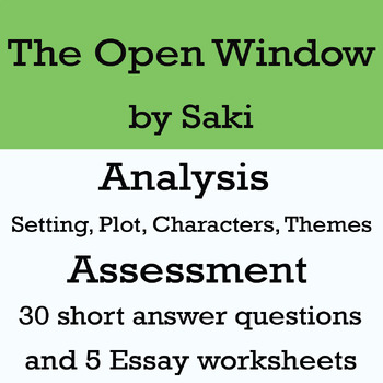 essay on the open window