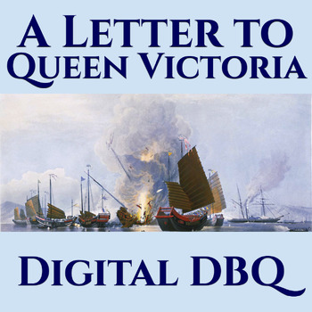 Imperialism Opium War Primary Source Letter to Queen Victoria