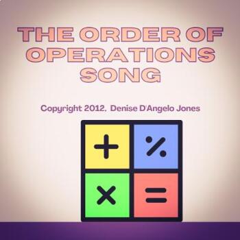 Preview of The Order of Operations Song