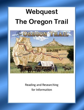 Preview of The Oregon Trail-Webquest