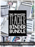 The Organized Teacher Binder Bundle