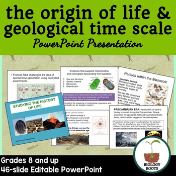 Preview of The Origin of Life and Geological Time Scale