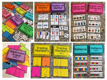 The Original Task Box Bundle (for Pre-K, kindergarten, & Special Education)