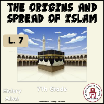 Preview of The Origins and Spread of Islam Lesson 7 Task Cards History Alive!