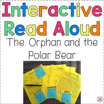 Preview of The Orphan and the Polar Bear Inuit Legend Interactive Read Aloud