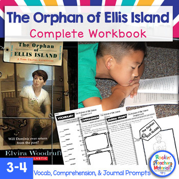 Preview of The Orphan of Ellis Island Complete Workbook - Immigration Book Study