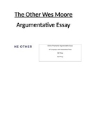 The Other Wes Moore AP/SAT Argumentative Style Essay