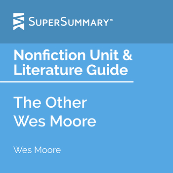 Preview of The Other Wes Moore Nonfiction Unit & Literature Guide