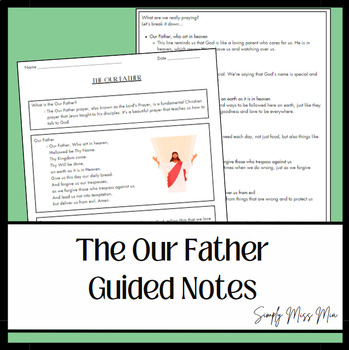 Preview of The Our Father - Guided Notes