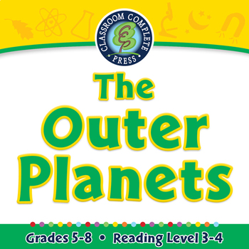 Preview of The Outer Planets - NOTEBOOK Gr. 5-8