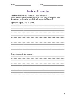 The Outside Dog: Guided Reading Packet by NYC Elementary | TpT